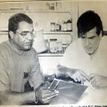 Director Avtar Bhogal with well-known actor Jeetendra 